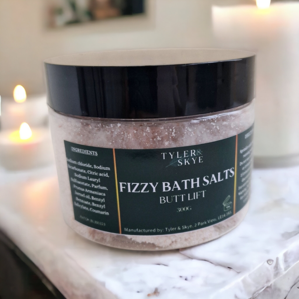 Butt Lift - Fizzy Bath Salts - Tyler & Skye