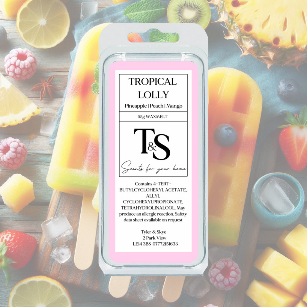 Tropical Lolly wax melt - Tyler & Skye