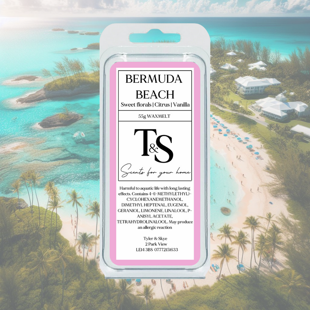 Bermuda Beach wax melt - Tyler & Skye