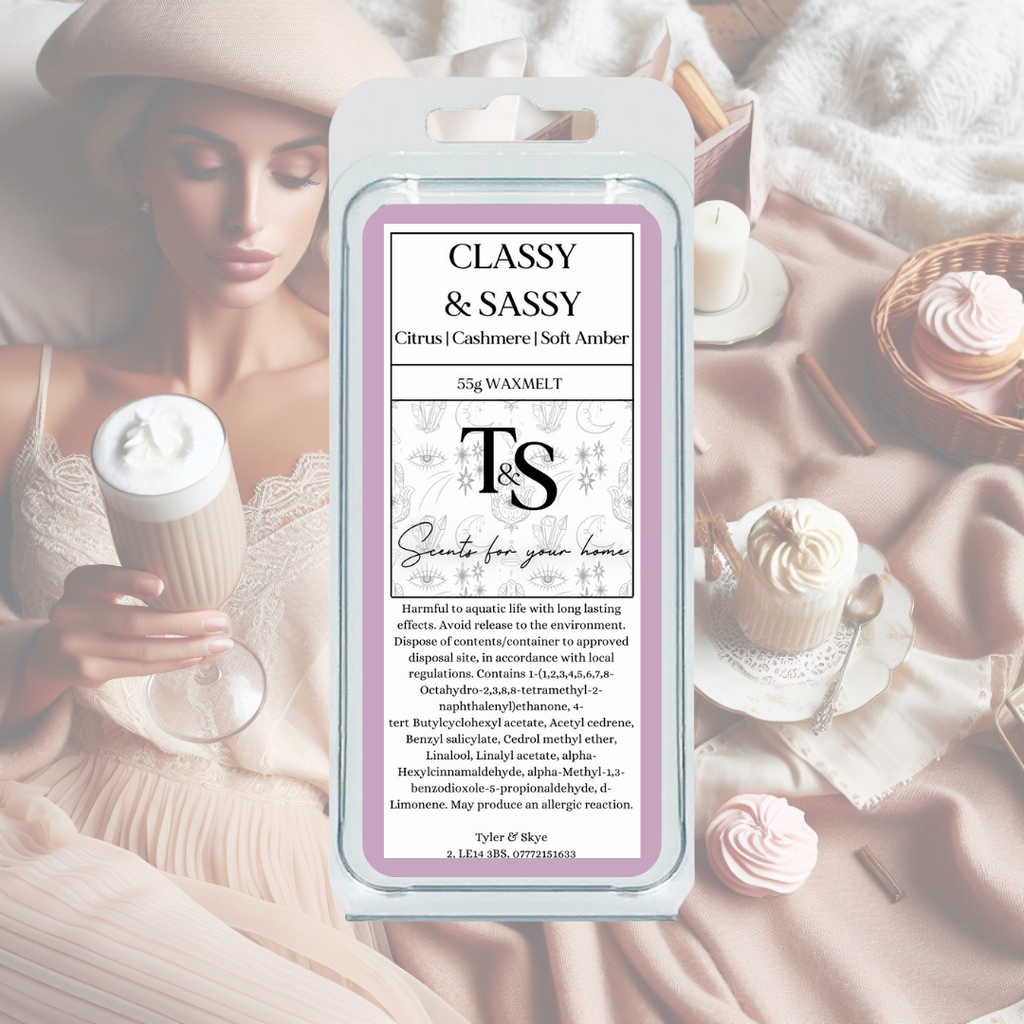 Classy & Sassy wax melt - Tyler & Skye