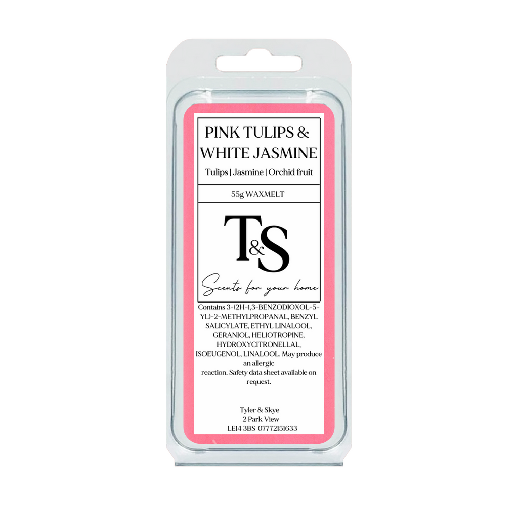 Pink Tulips & White Jasmine - Tyler & Skye