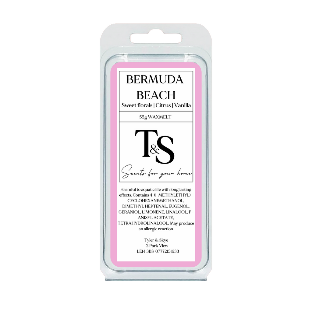 Bermuda Beach wax melt - Tyler & Skye