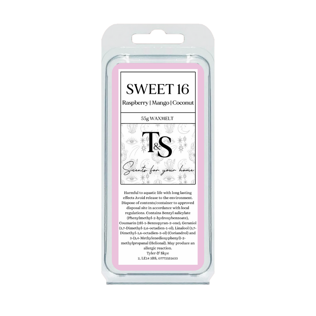 Sweet 16 wax melt - Tyler & Skye